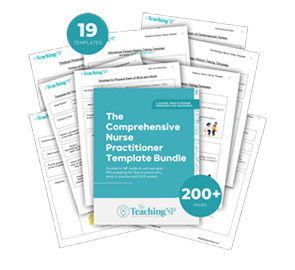 The Comprehensive Nurse Practitioner Template Bundle